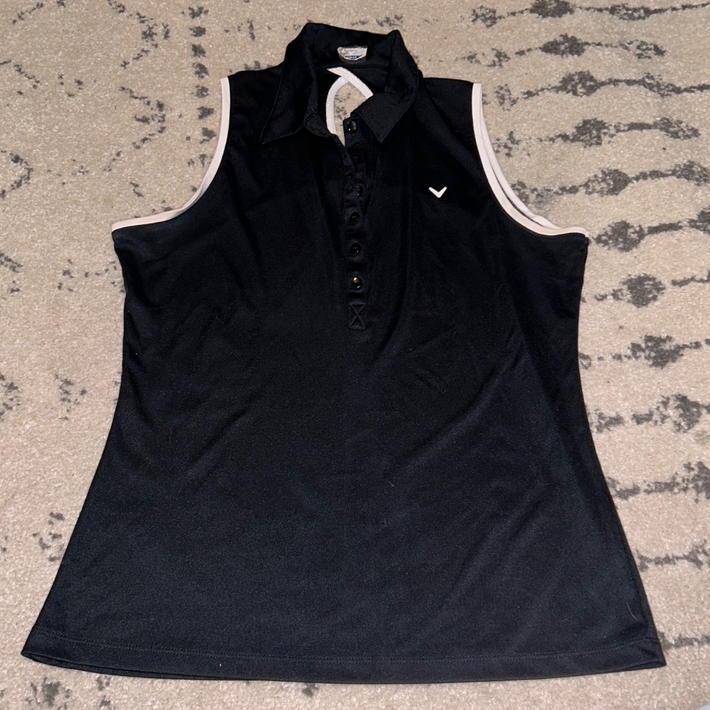Callaway sleeveless polo